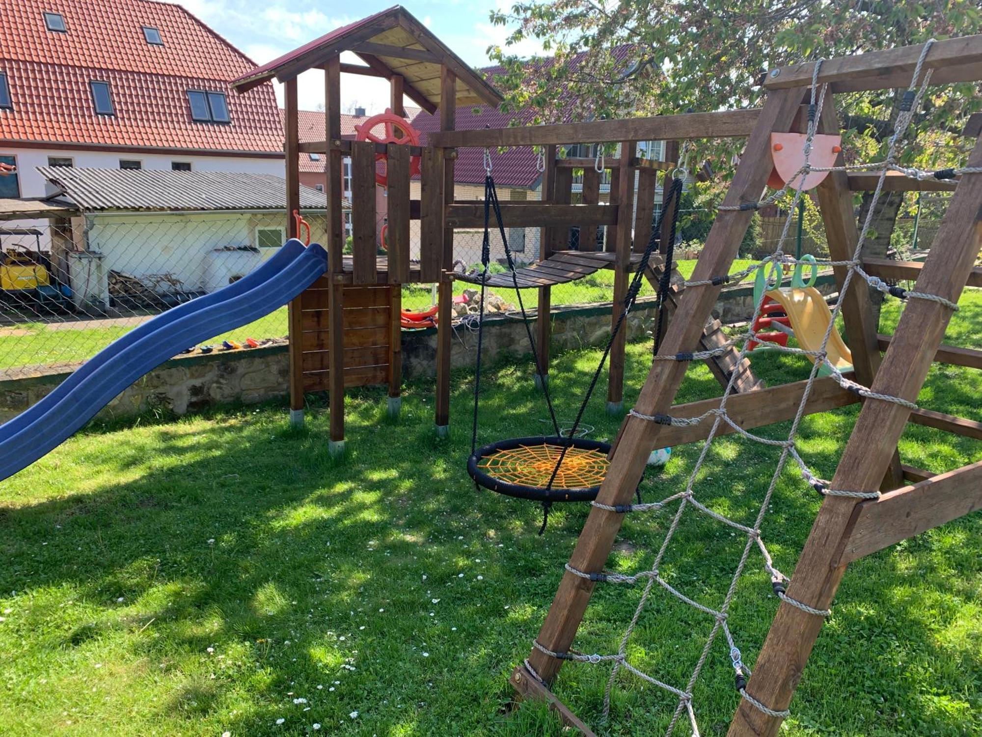 Blockhausvermietung "Vor Dem Groeperntor" Quedlinburg Eksteriør bilde